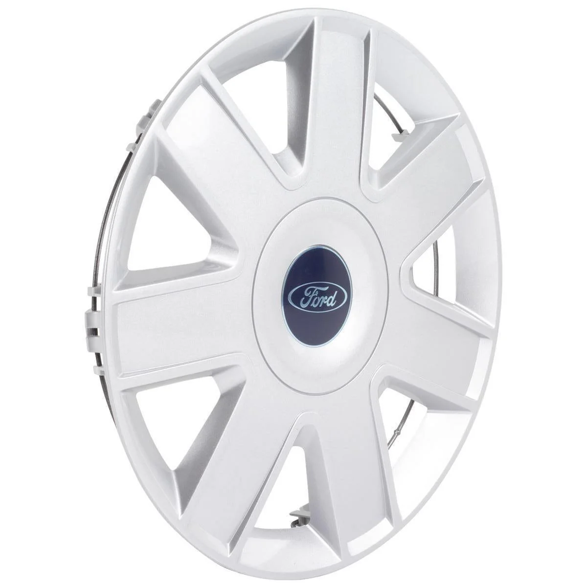 KA ESCORT FIESTA 13" WHEEL TRIM HUB CAP SILVER SINGLE