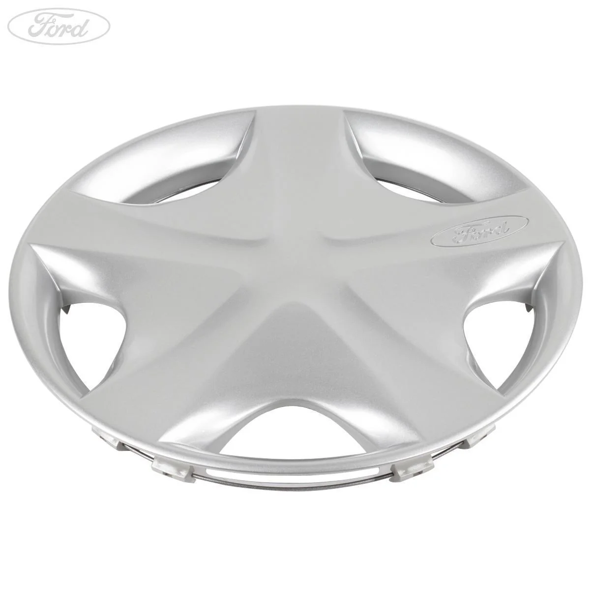 KA MK1 13" WHEEL TRIM HUB CAP SILVER SINGLE 1996-2008 - Image 3