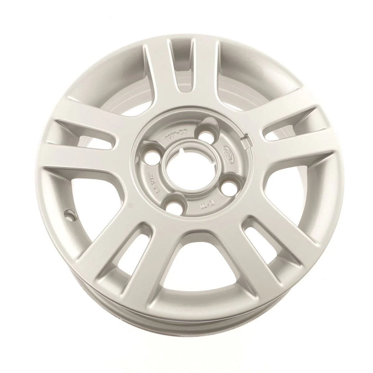 KA 14" ALLOY WHEEL 5-SPOKE DESIGN SILVER FINISH 2002-2008 - Image 5