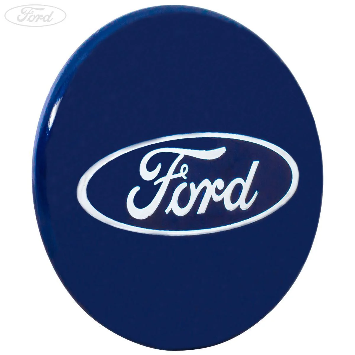 KA MK2 14" 15" ALLOY WHEEL CENTRE CAP BLUE SINGLE 2008-2016 - Image 2