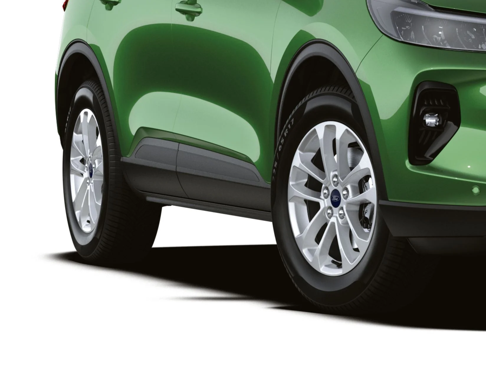 KUGA 17" ALLOY WHEEL 5X2-SPOKE DESIGN SHADOW SILVER FINISH 2020-ON