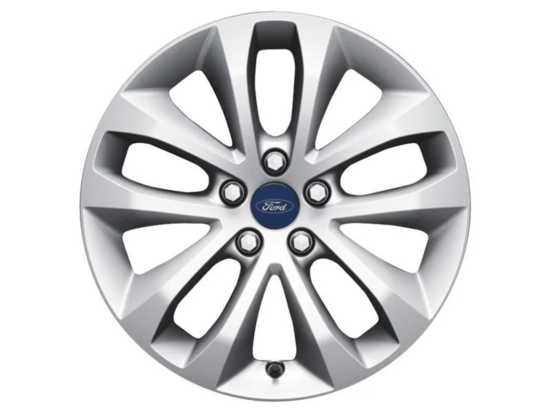 KUGA 17" ALLOY WHEEL 5X2-SPOKE DESIGN SILVER FINISH 2008-2012