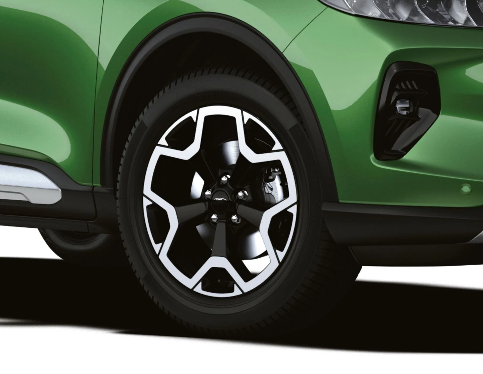 KUGA ALLOY WHEEL 18" 5-SPOKE Y DESIGN, MACHINED ABSOLUTE BLACK