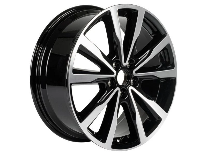 KUGA 18" ALLOY WHEEL 5X2-SPOKE DESIGN BLACK MACHINED FINISH 2016-2020 - Image 2