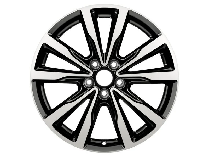 KUGA 18" ALLOY WHEEL 5X2-SPOKE DESIGN BLACK MACHINED FINISH 2016-2020 - Image 3