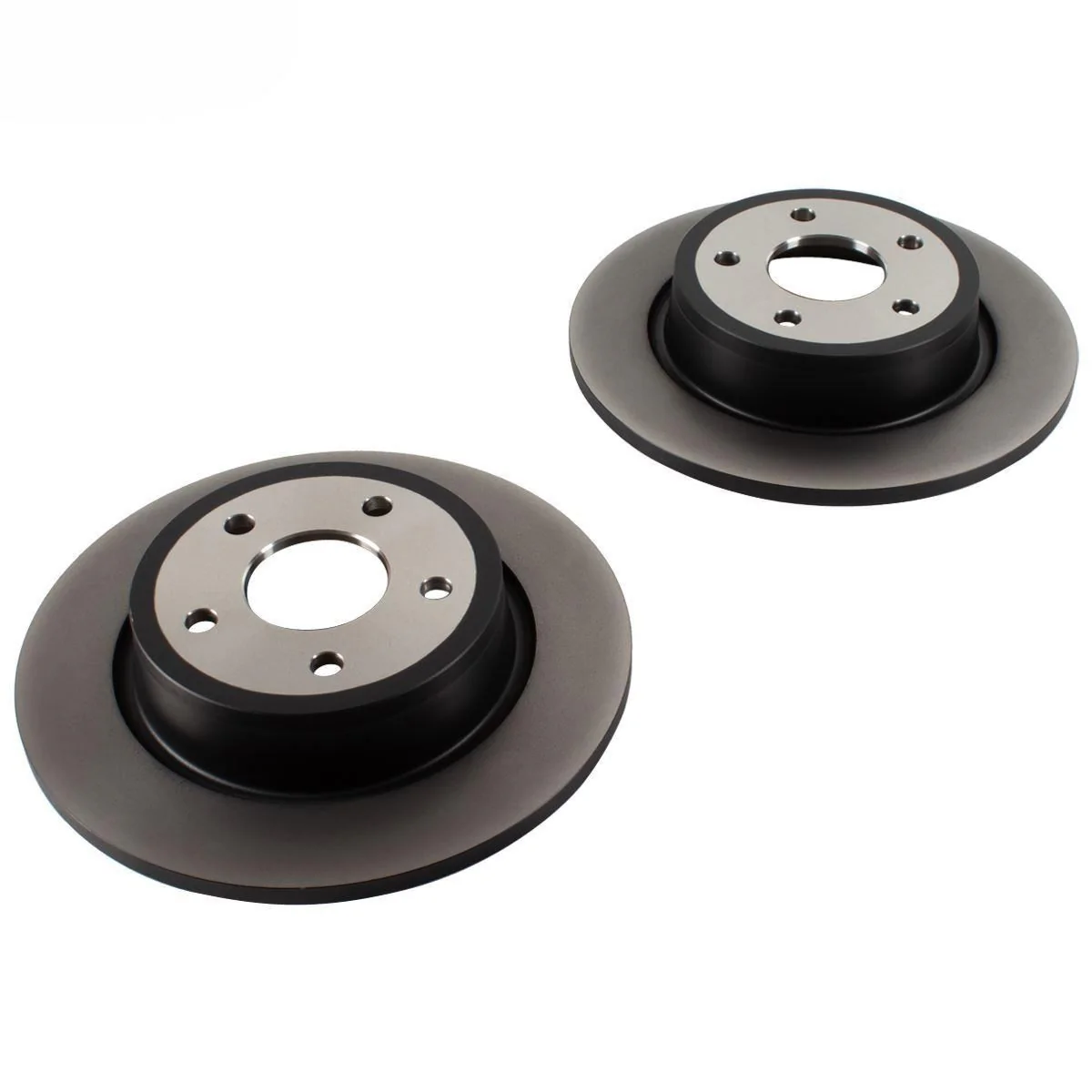 Kuga C-Max Transit Connect Rear Solid Brake Discs X2 280MM 5 Stud 2010-2020 - Image 2