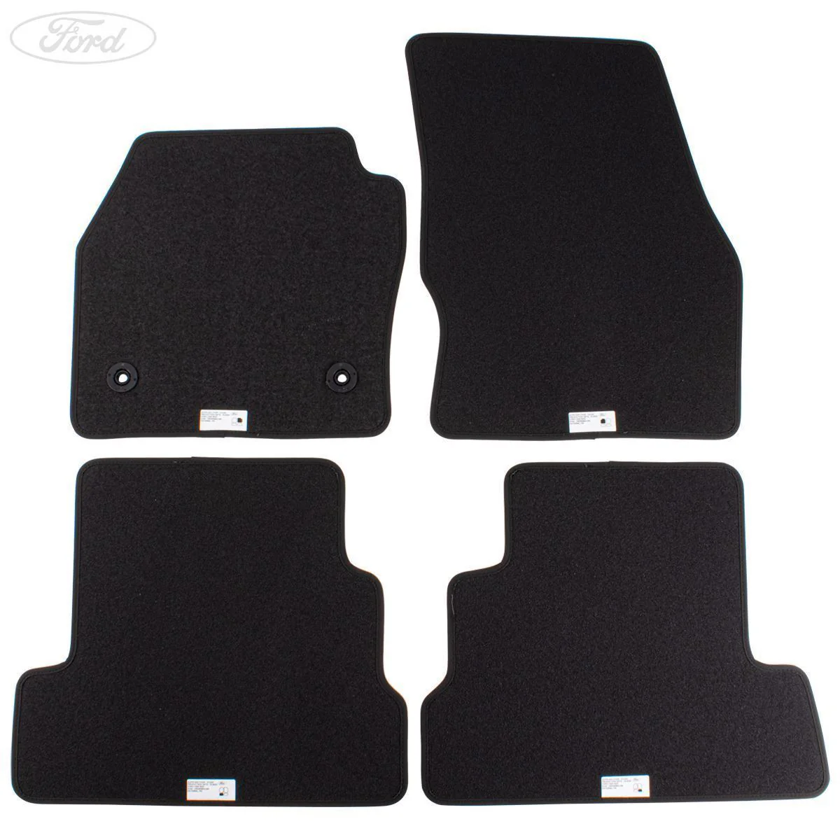 KUGA FRONT & REAR CARPET FLOOR MAT SET VELOUR 2014-2015 - Image 2