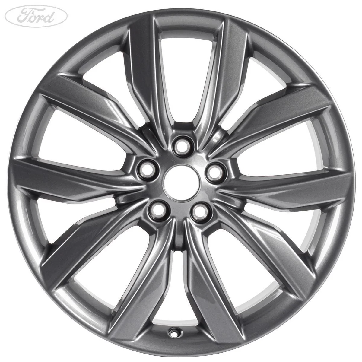 KUGA 19" ALLOY WHEEL 10-SPOKE DESIGN SILVER FINISH 2018-2019 - Image 4