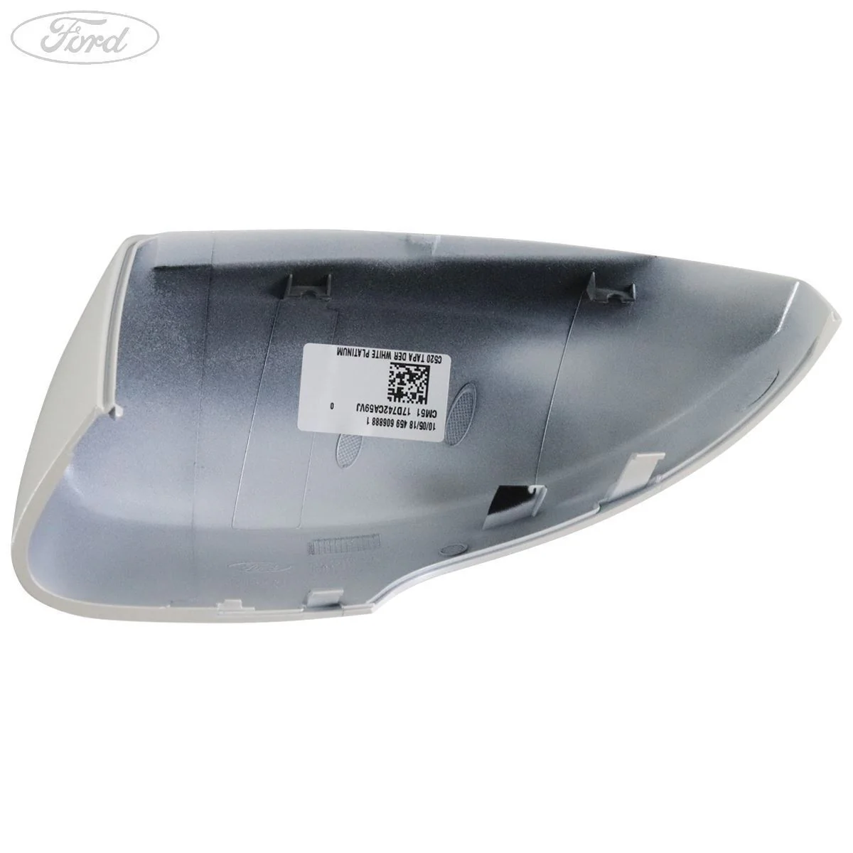 KUGA O/S FRONT DOOR MIRROR COVER PAINTED ICE WHITE - Image 3