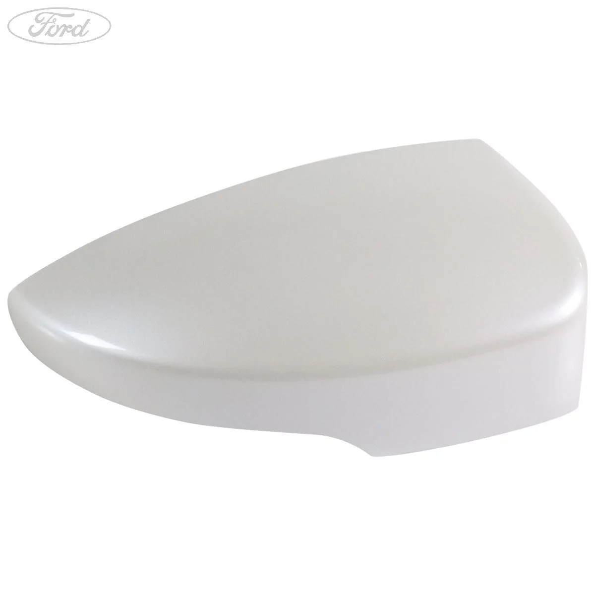 KUGA O/S FRONT DOOR MIRROR COVER PAINTED ICE WHITE - Image 4