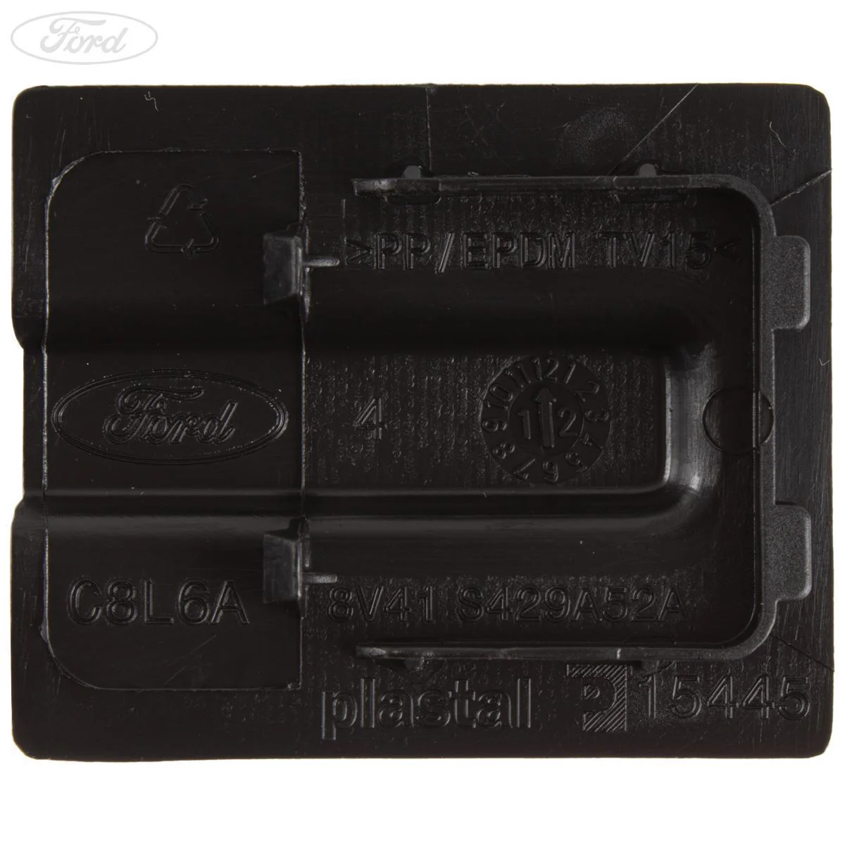 KUGA REAR BOOT COMPARTMENT VINYL TAILGATE COVER TRIM - Image 6