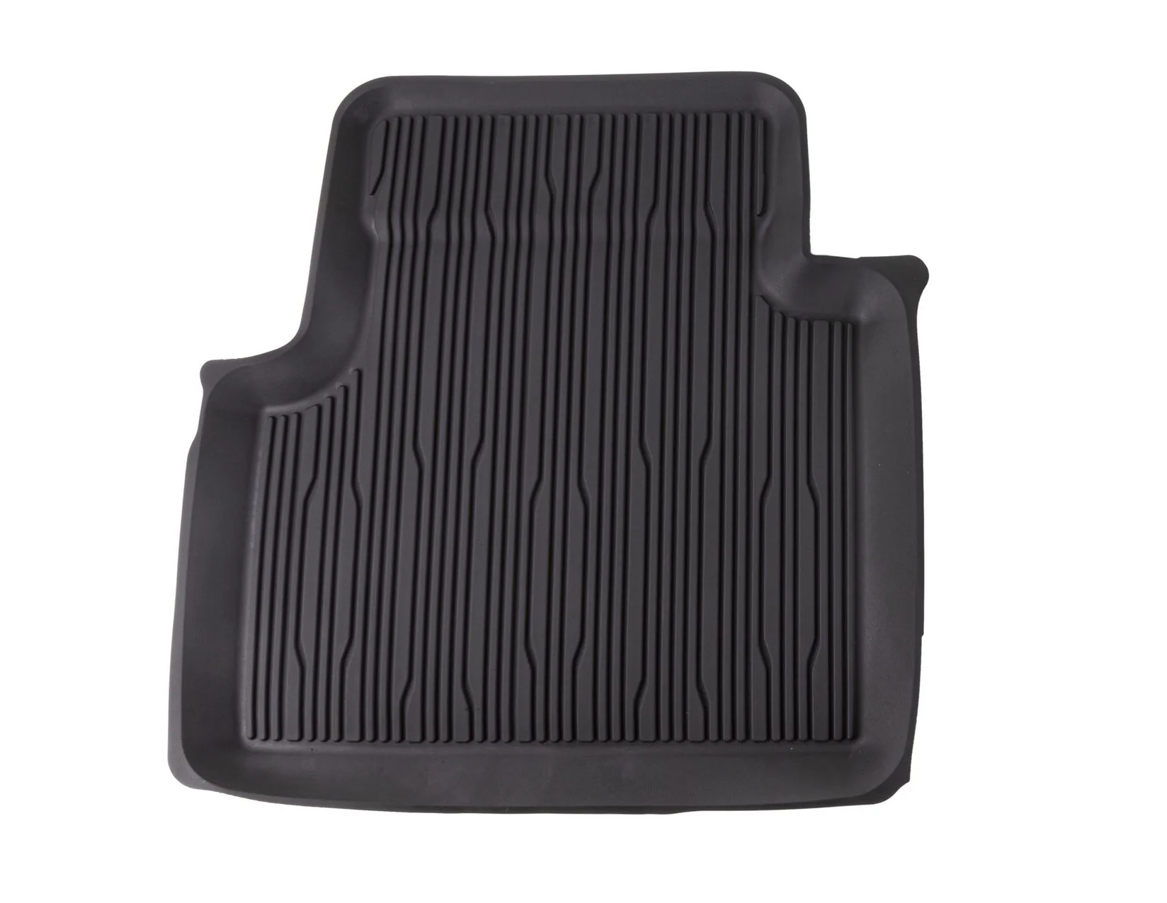 KUGA PHEV FHEV REAR RUBBER FLOOR MATS ALL-WEATHER CONTOURED BLACK AUTOMATIC 2020-ONWARDS - Image 2