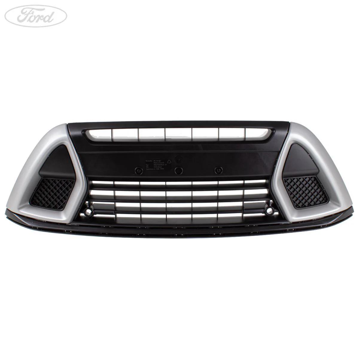 KUGA ST FRONT LOWER BUMPER GRILLE BLACK & SILVER 2010-2012 - Image 6