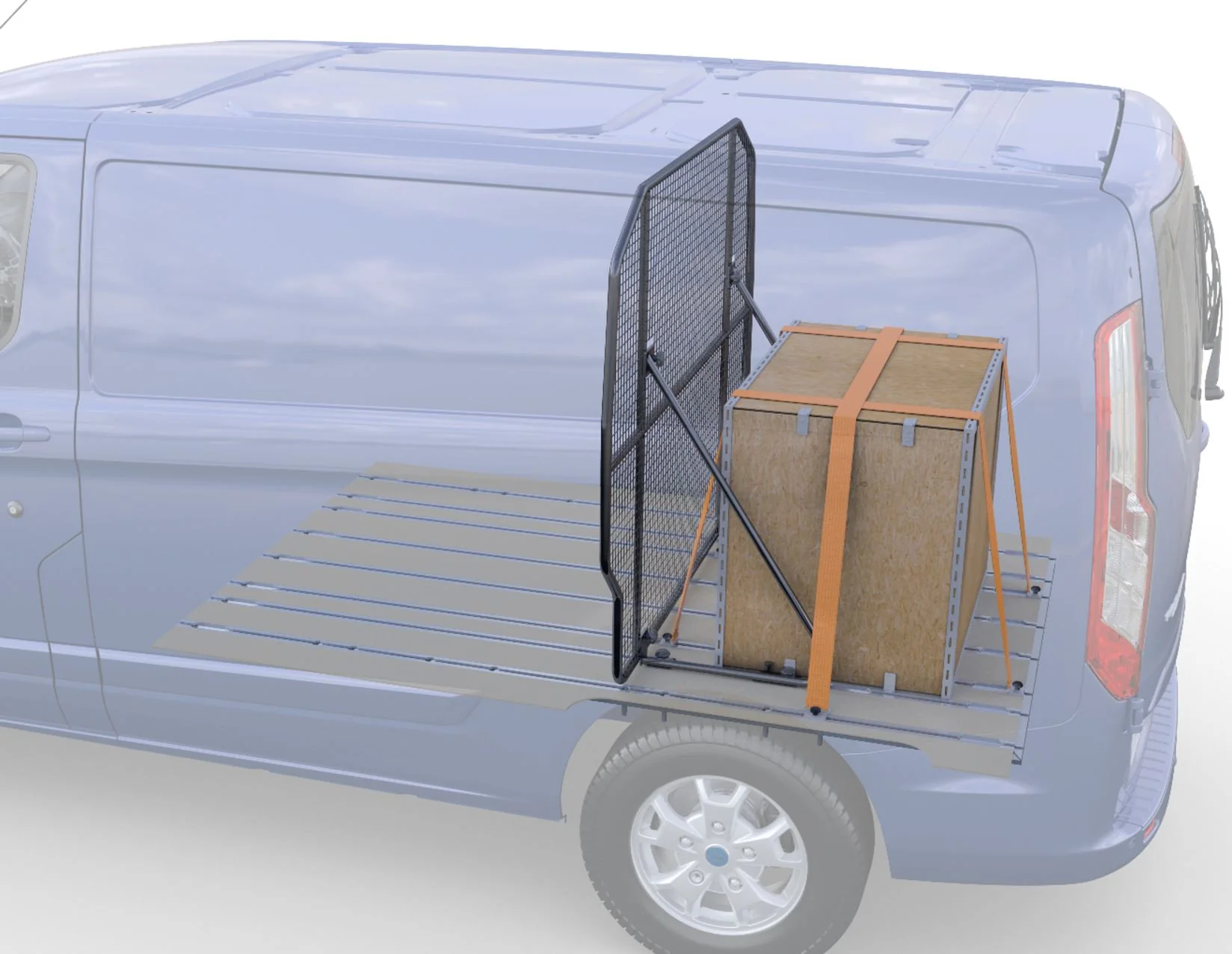 TRANSIT CUSTOM LOAD RETENTION SYSTEM SLIDING BLOCKS WITH LASHING HOOKS - Image 4