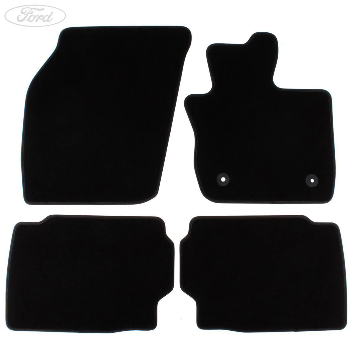 MONDEO FRONT & REAR CONTOURED FLOOR MATS VELOUR 2017- - Image 4
