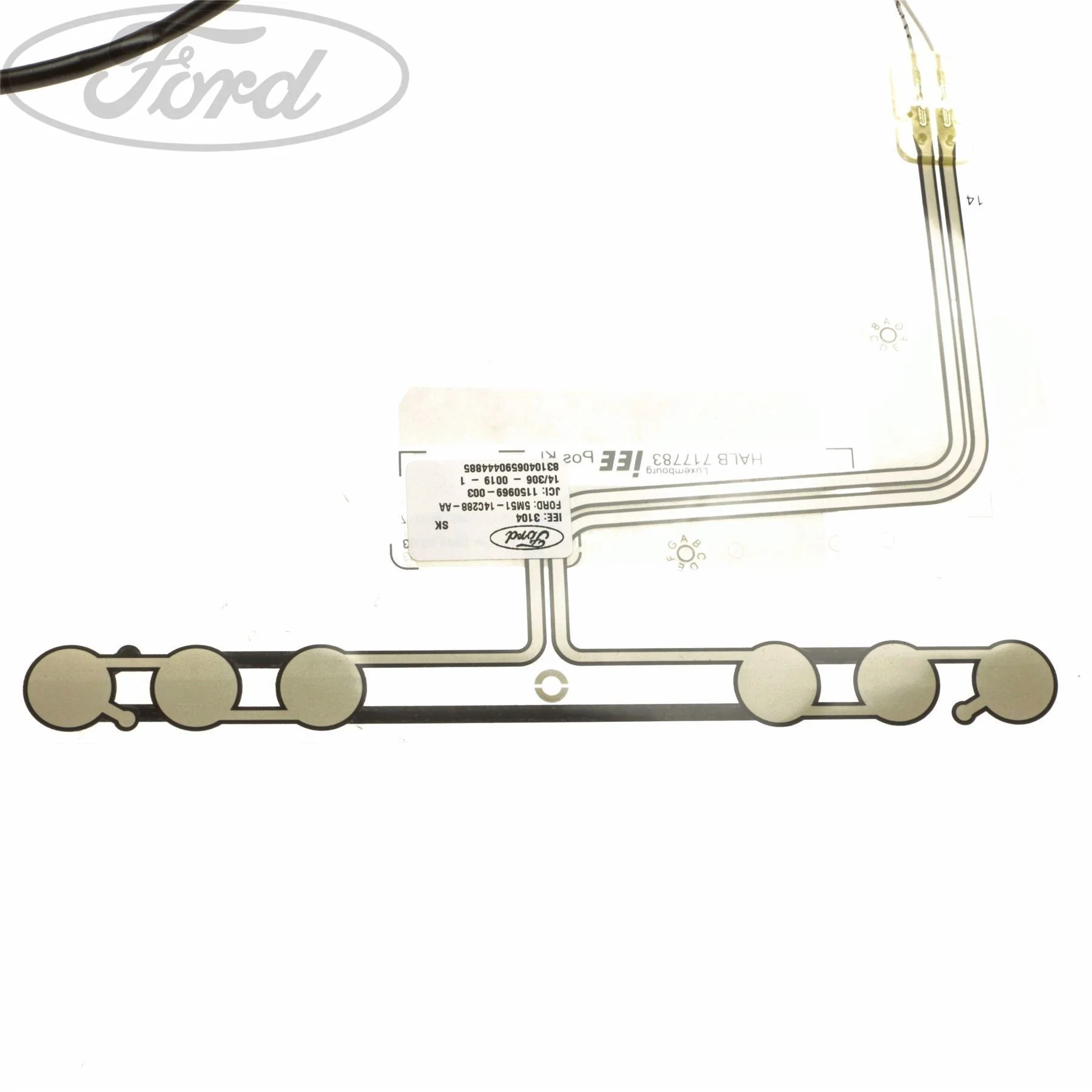 MONDEO GALAXY FOCUS C-MAX FRONT SEAT SEATBELT MAT SENSOR - Image 4