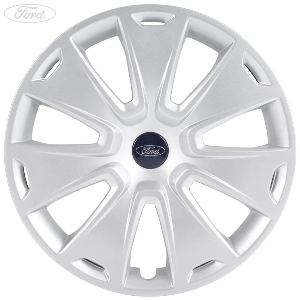 MONDEO MK7 16" WHEEL TRIM HUB CAP SILVER SINGLE 2007-2015 - Image 4
