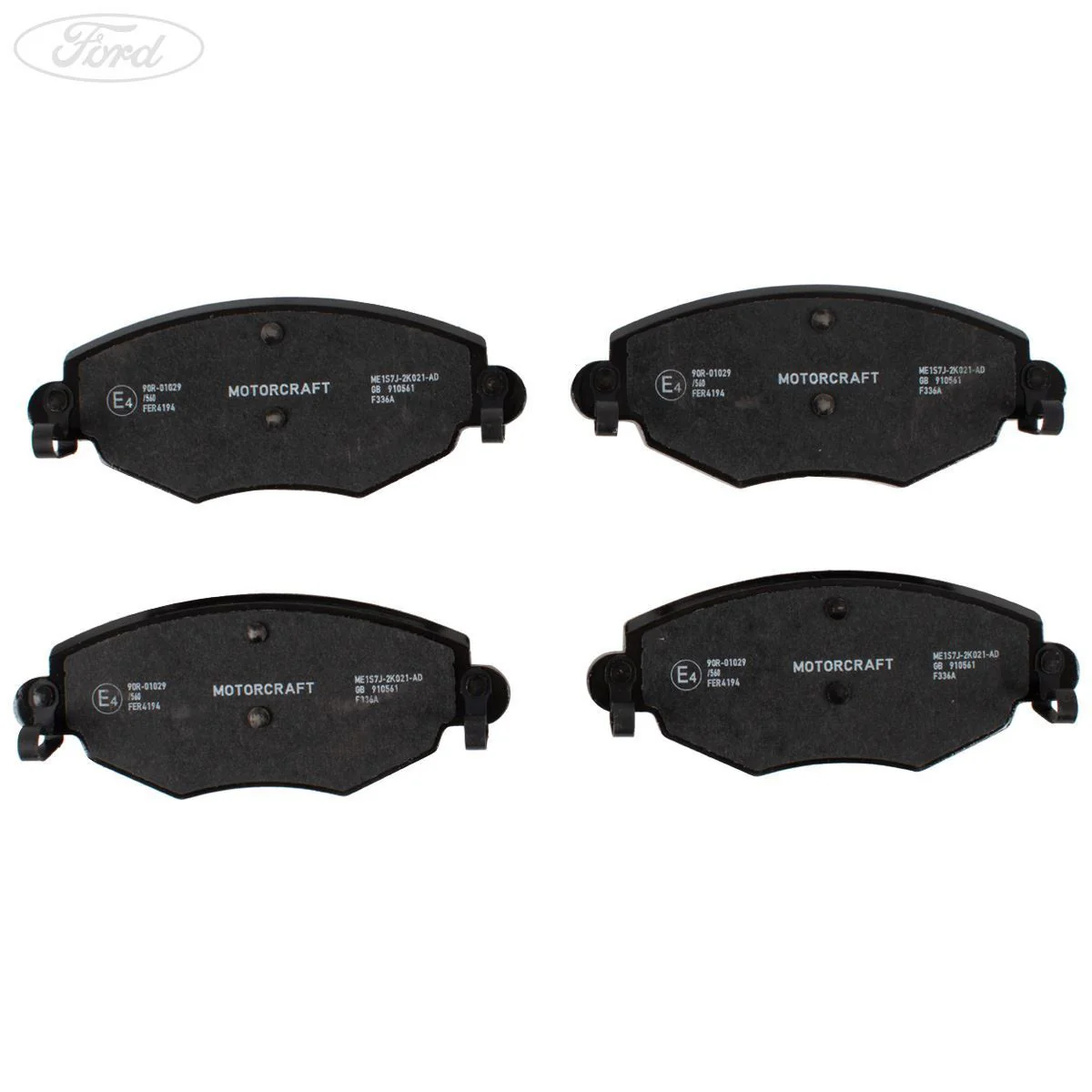 Mondeo Motorcraft Front Brake Pads Set 2000-2007 - Image 4