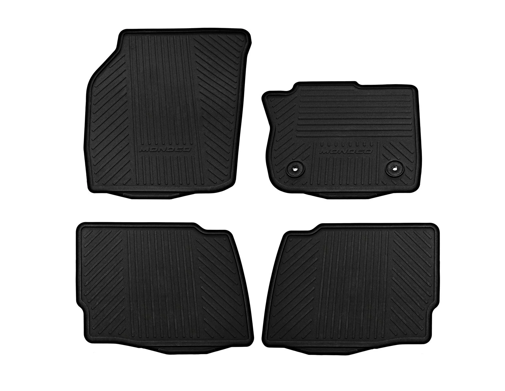 MONDEO FROM 09/2014 RUBBER FLOOR MATS FRONT AND REAR - Image 2