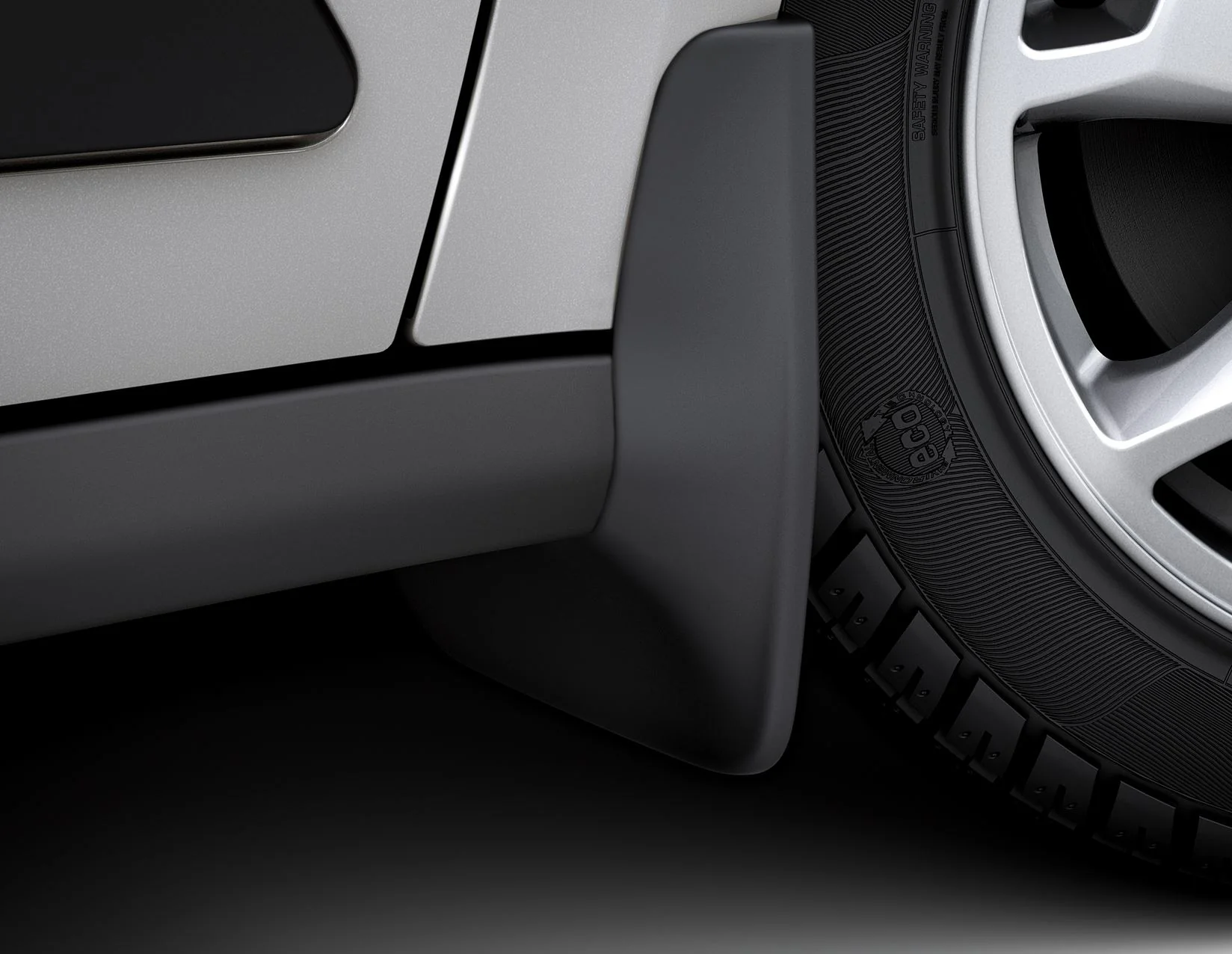 TRANSIT/TOURNEO CONNECT MUD FLAPS FRONT,CONTOURED - Image 2