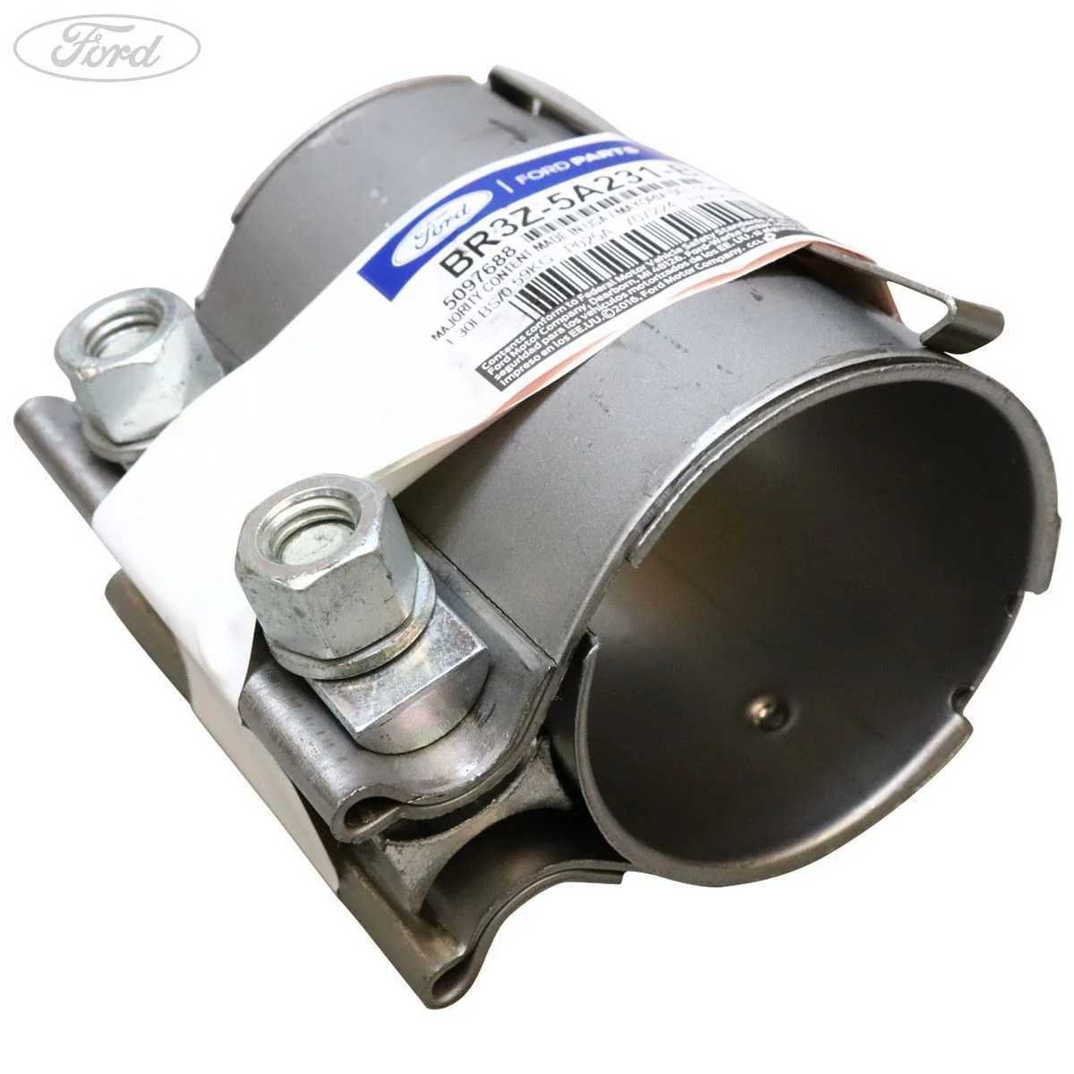 MUSTANG CENTRE - REAR EXHAUST CLAMP SPLIT PIPE 03/2015-