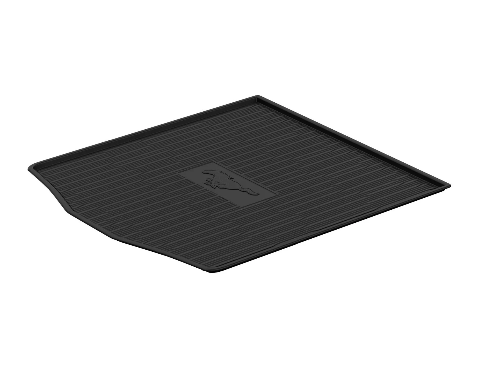 MUSTANG MACH-E RUBBER BOOT FLOOR MAT ALL-WEATHER LOAD COMPARTMENT TRAY WITH LOGO 2020-ONWARDS 2465296 - Image 3