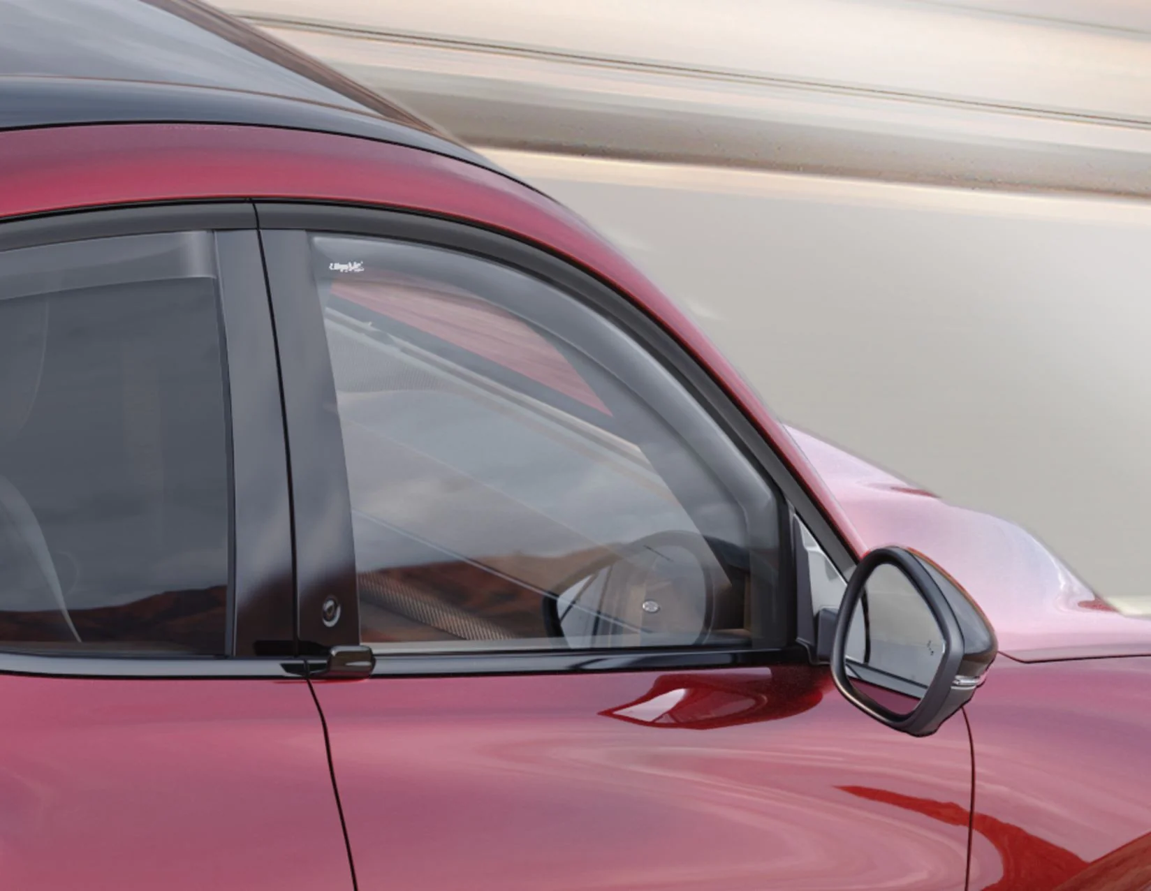 MUSTANG MACH-E FROM 07/2020 CLIMAIR®* WIND DEFLECTORS FOR FRONT DOOR WINDOWS