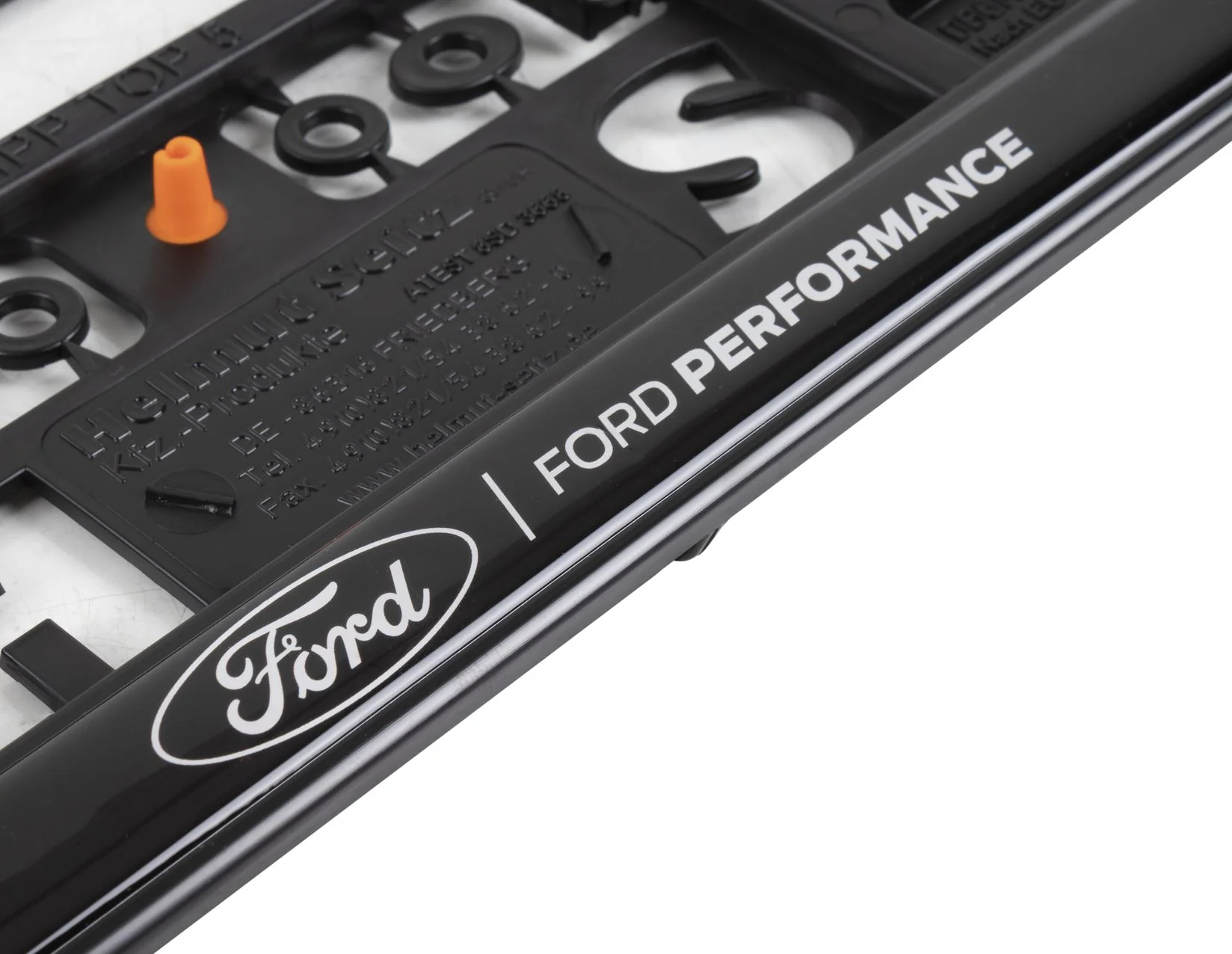 MUSTANG MACH-E FORD PERFORMANCE LICENCE PLATE HOLDER WITH OPTIONAL FITTING 10/2020 - Image 3