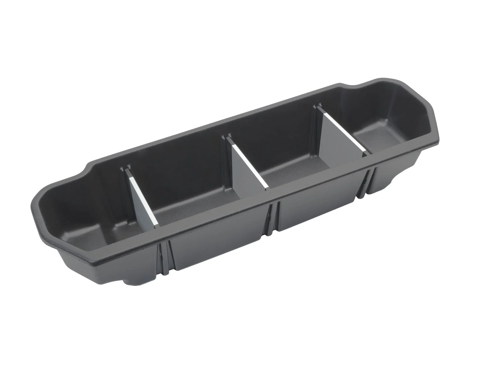 MUSTANG MACH-E FRUNK ORGANISER LINER WATERPROOF DEEP PLASTIC TRAY WITH REMOVABLE DIVIDERS 2020-ONWARDS - Image 2
