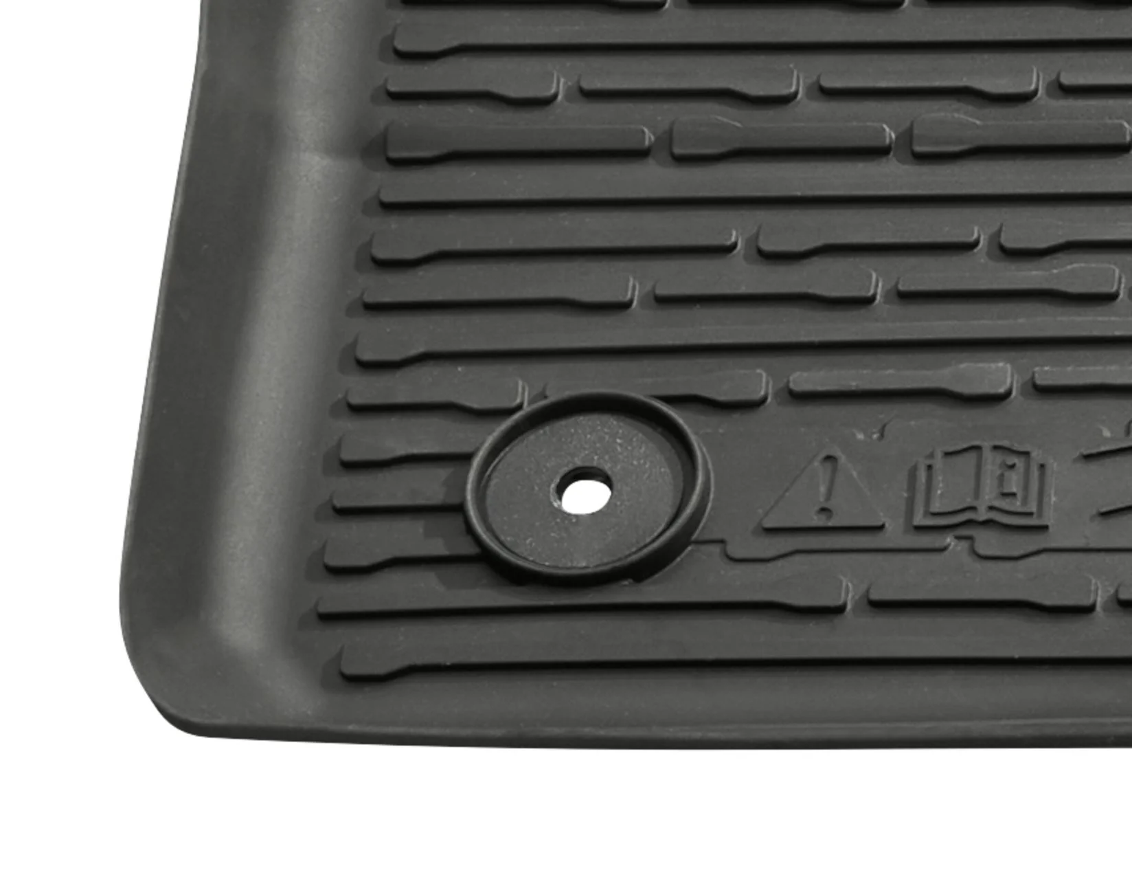 MUSTANG FROM 10/2023 RUBBER FLOOR MATS FRONT AND REAR,BLACK - Image 3