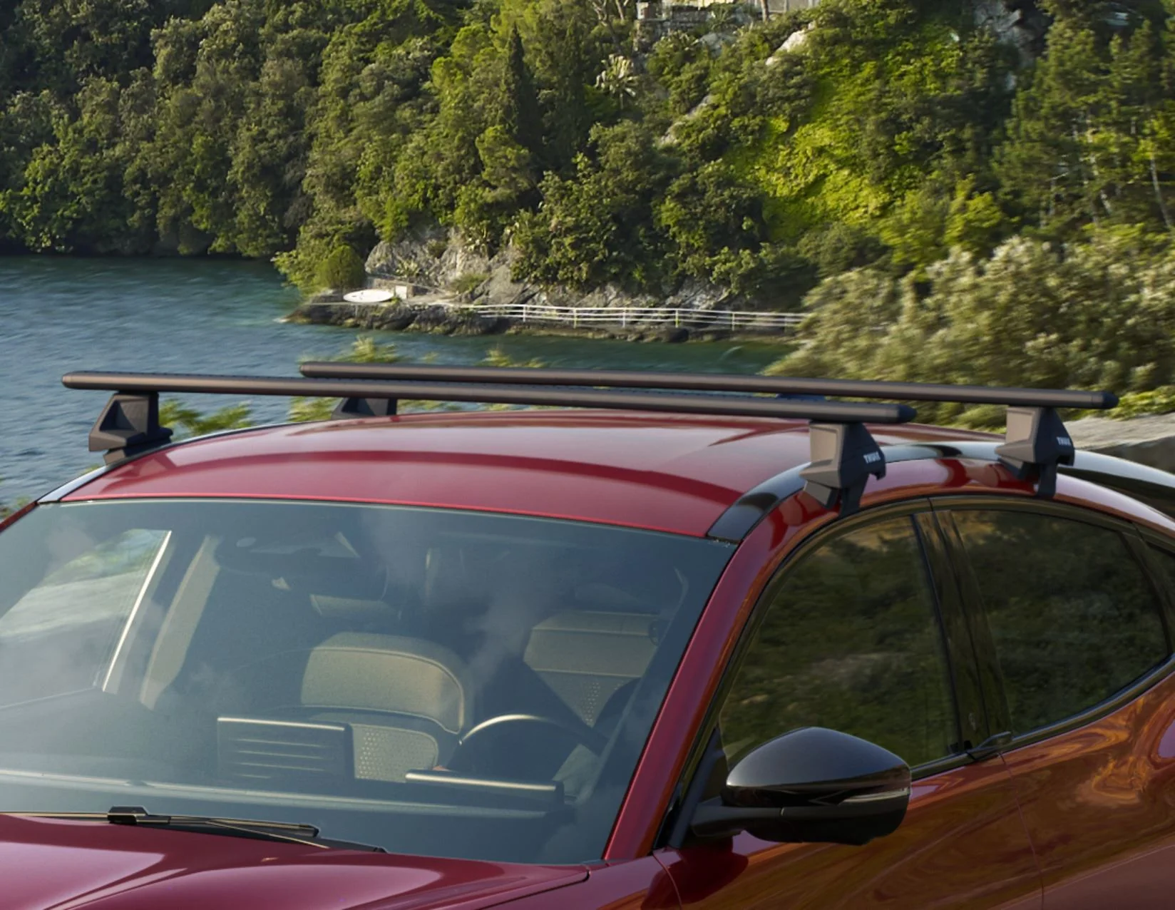 MUSTANG MACH-E THULE®* ROOF BASE CARRIER SET OF 2 WINGBAR EVO ROOF CROSS BARS