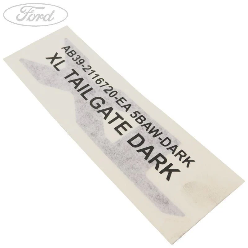 NAME PLATE DECAL - Image 2