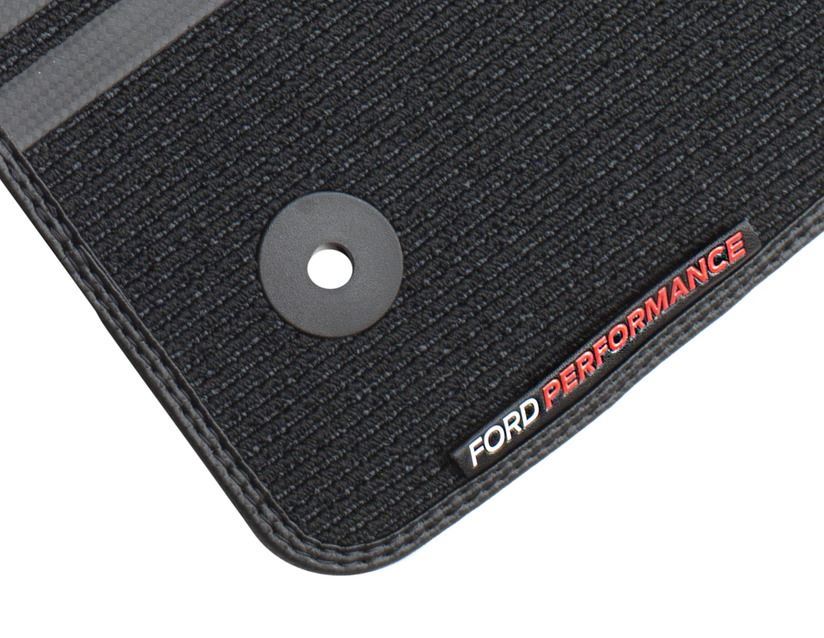 PERFORMANCE FLOOR MATS FRONT, BLACK - Image 3