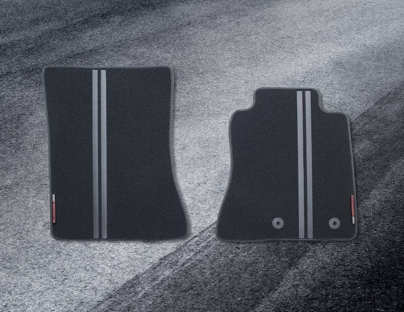 PERFORMANCE FLOOR MATS FRONT, BLACK - Image 4
