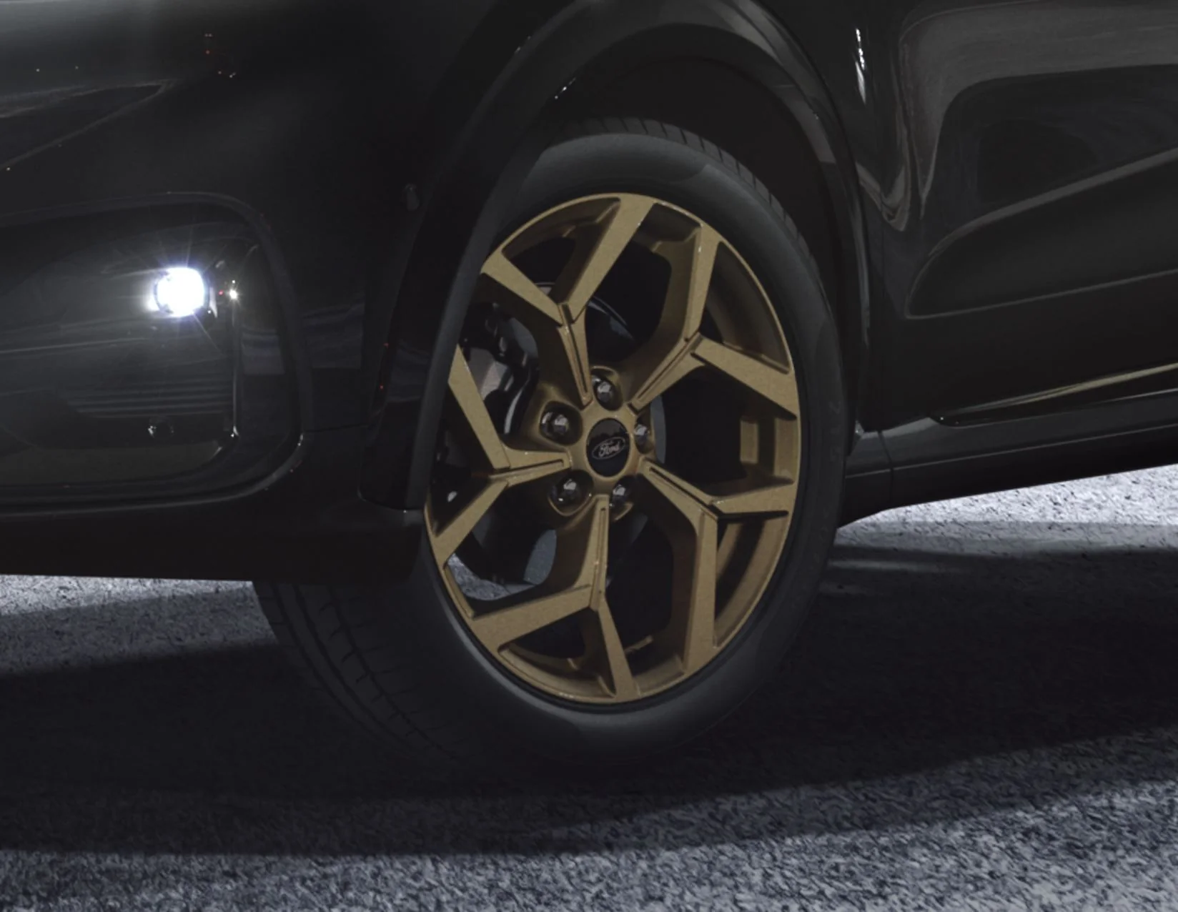 PUMA ST-LINE 18" ALLOY WHEEL 5x2-SPOKE DESIGN AURORA GOLD FINISH 2022-ONWARDS