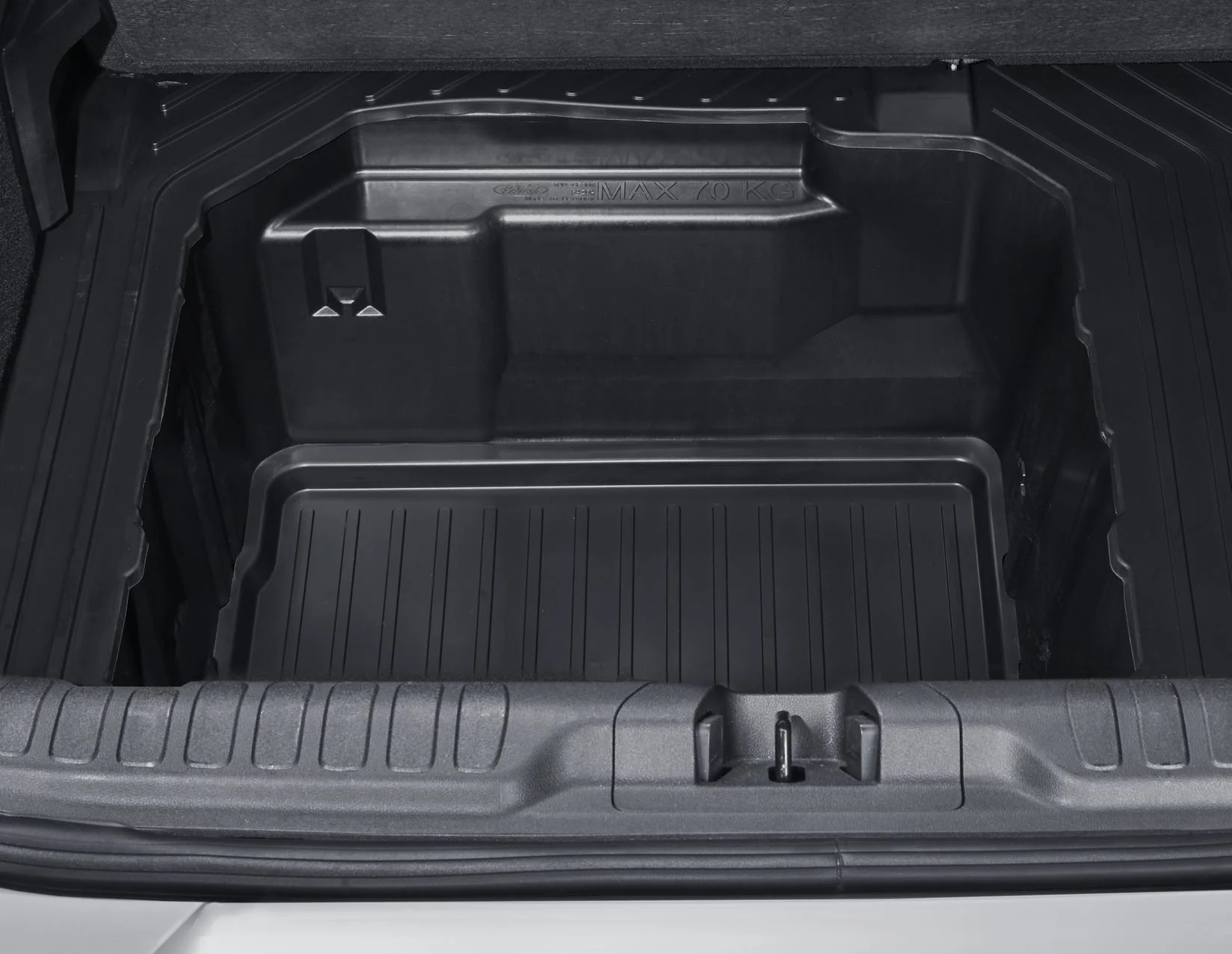 PUMA MEGABOX BOOT LINER LOAD COMPARTMENT MAT RAISED EDGES BLACK 2020-ONWARDS - Image 2