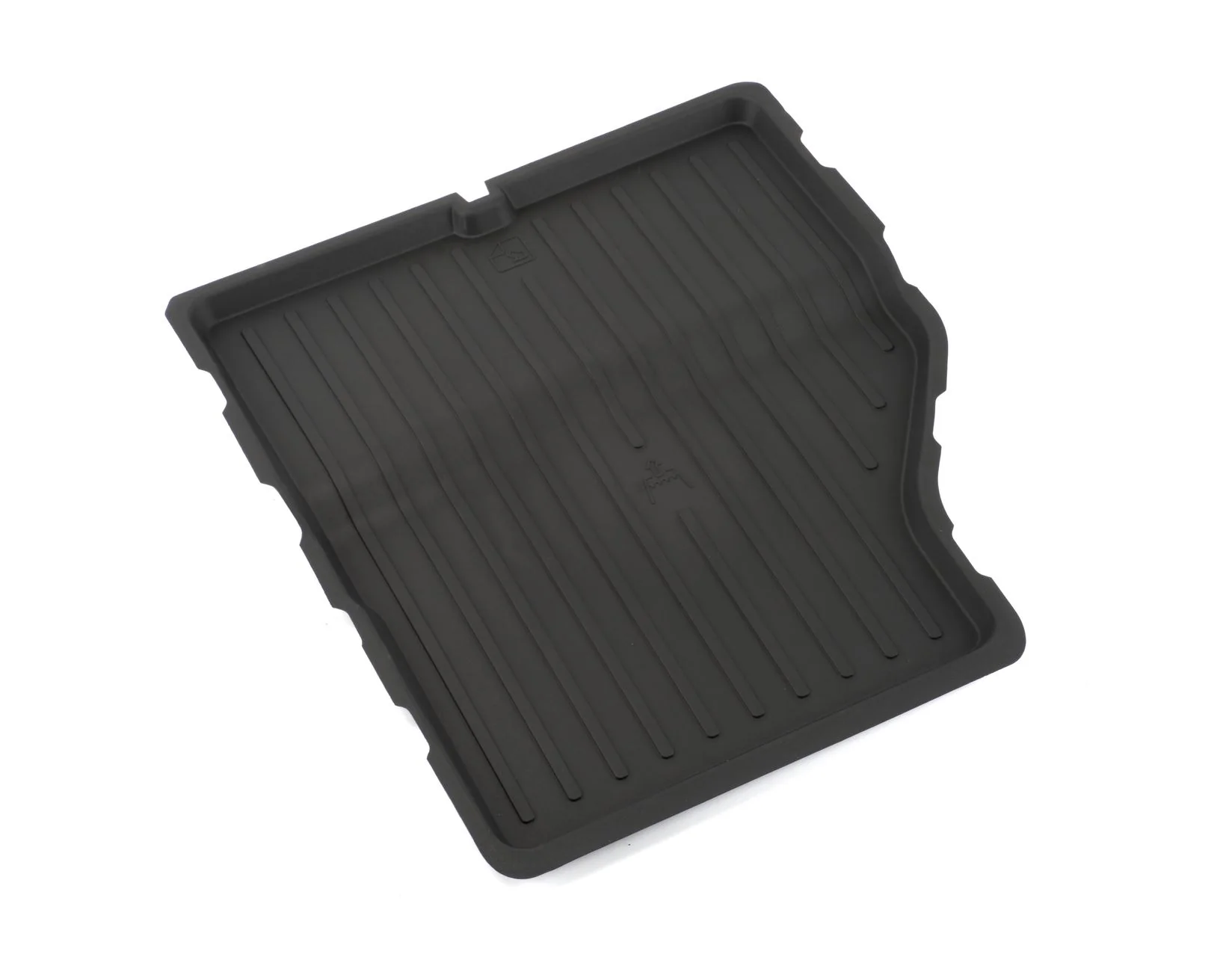 PUMA MEGABOX RUBBER BOOT FLOOR MAT LOAD COMPARTMENT TRAY BLACK RAISED EDGES WITHOUT SPARE WHEEL 2020-ONWARDS - Image 2