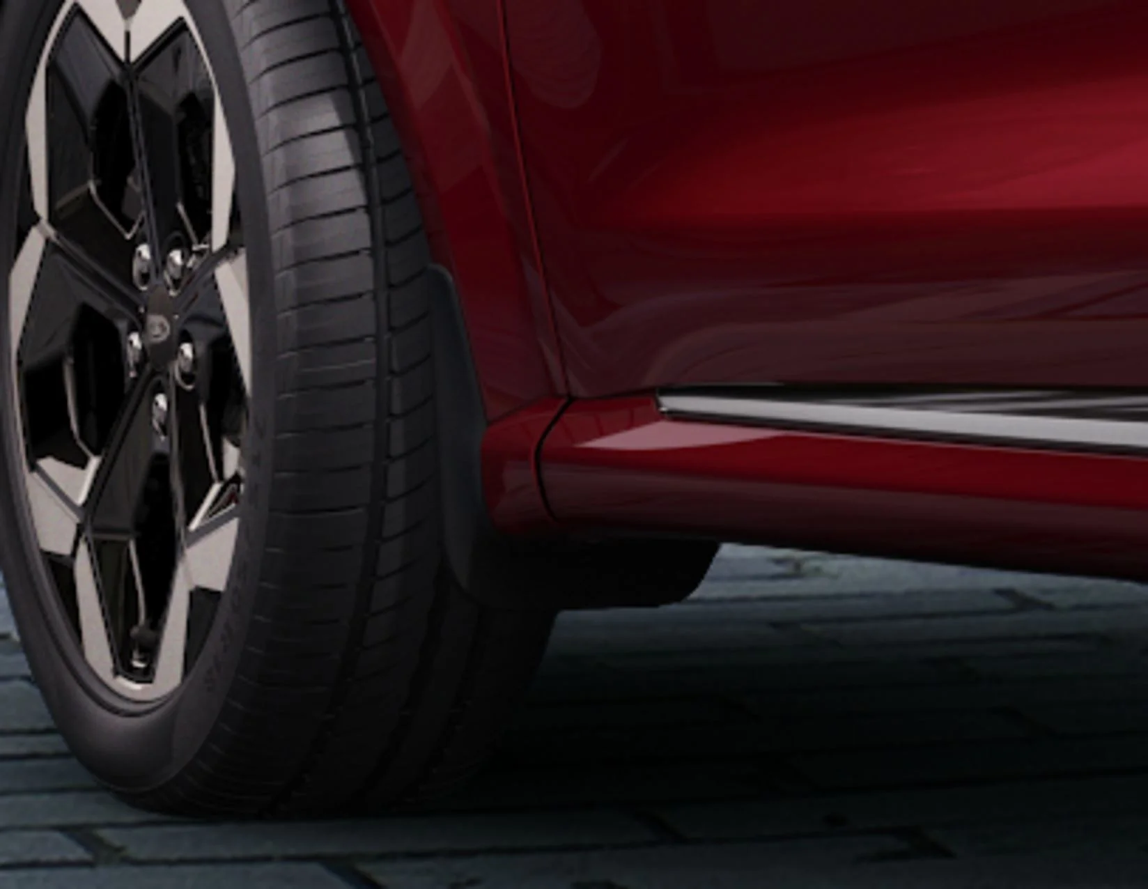 PUMA ST-LINE, ST-LINE X, ST AND ST X MUD FLAPS FRONT, CONTOURED, 2019 - ONWARDS