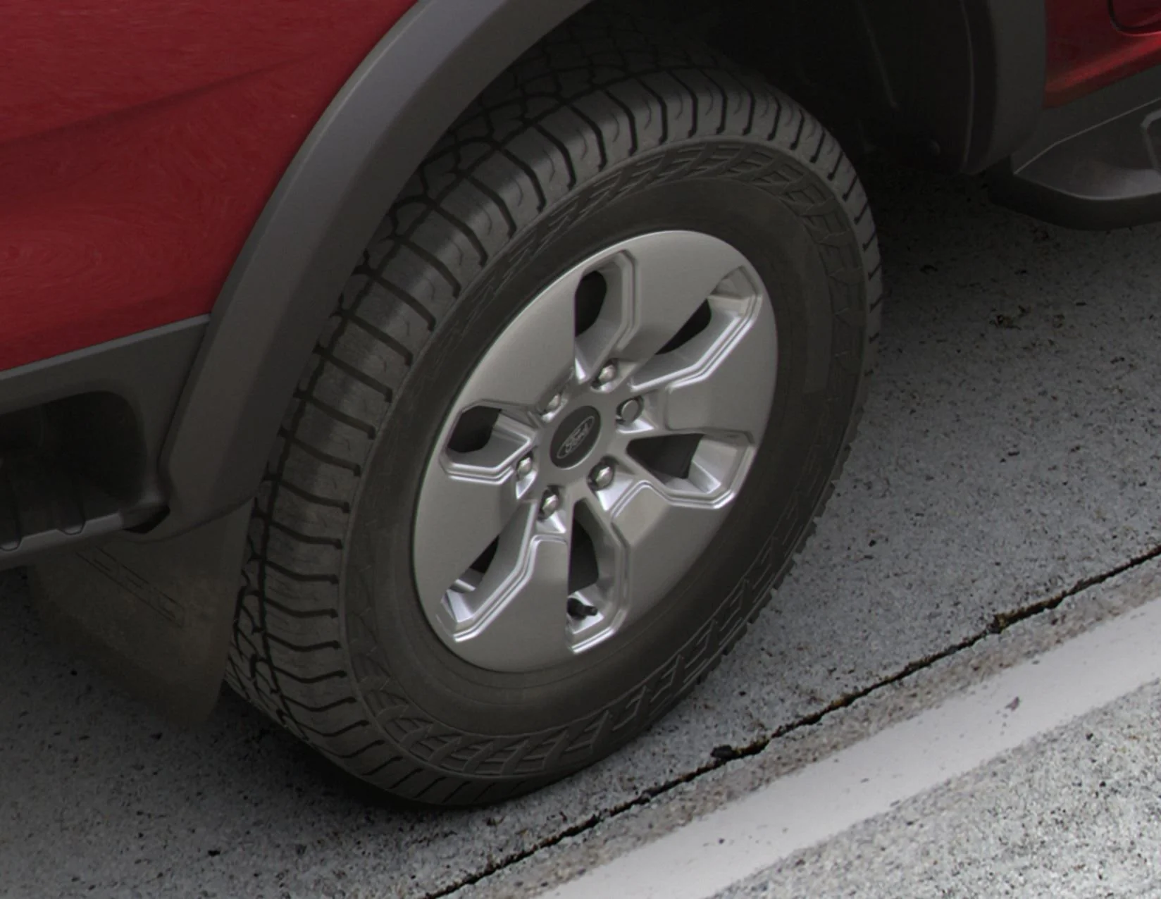 RANGER® FROM 06/2022 ALLOY WHEEL 17" 6-SPOKE DESIGN