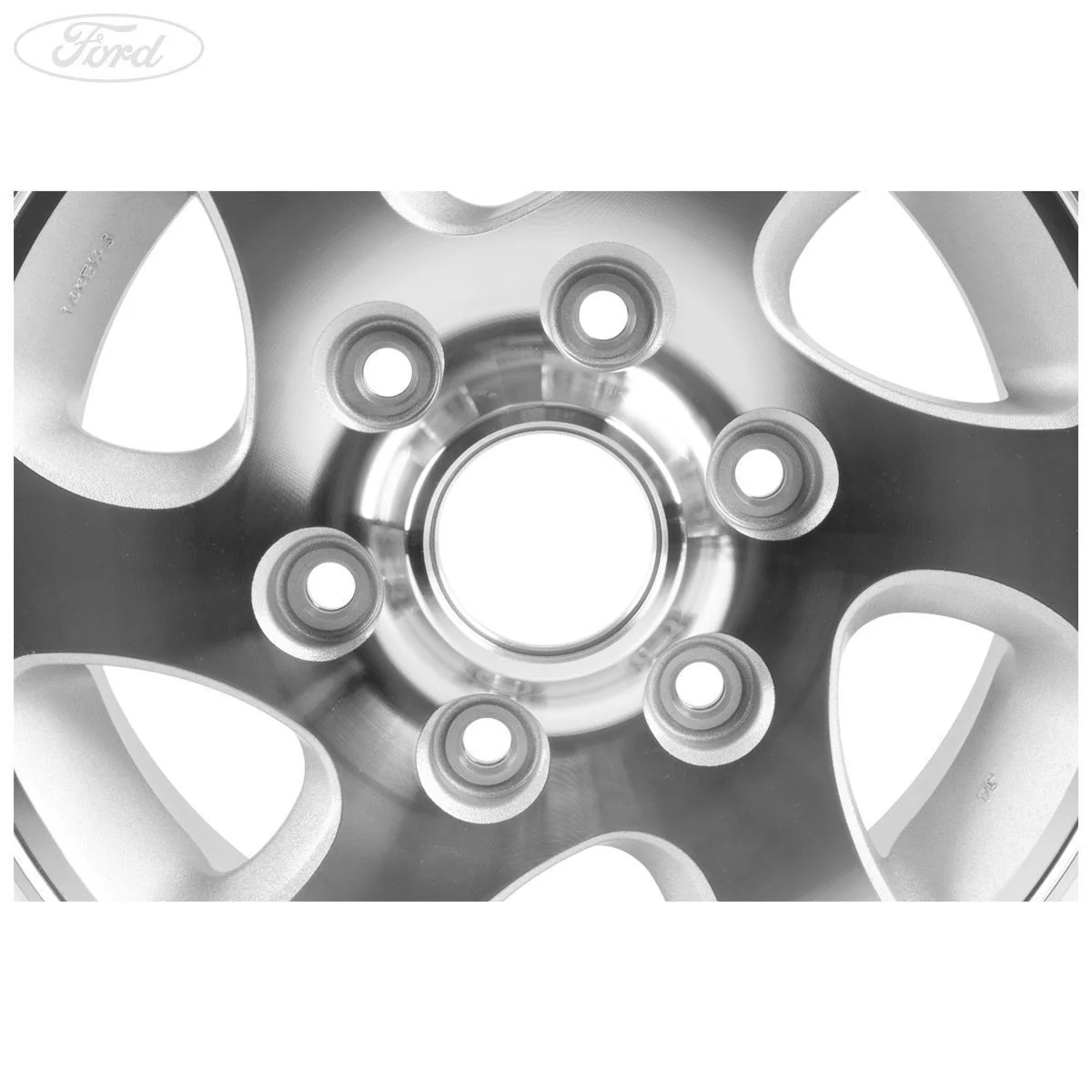 RANGER 14" ALLOY WHEEL 6-SPOKE DESIGN SILVER FINISH 1998-2003 4024002