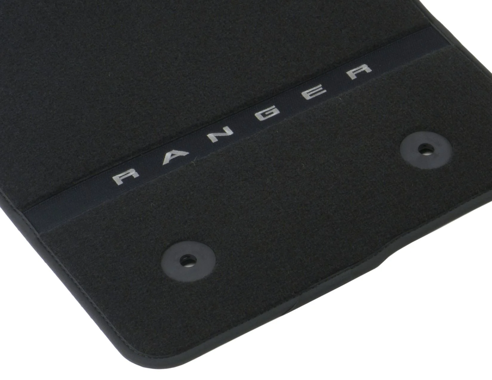 RANGER DOUBLE CAB FRONT & REAR CARPET FLOOR MAT KIT BLACK EXCLUDING RAPTOR 2022-ONWARDS