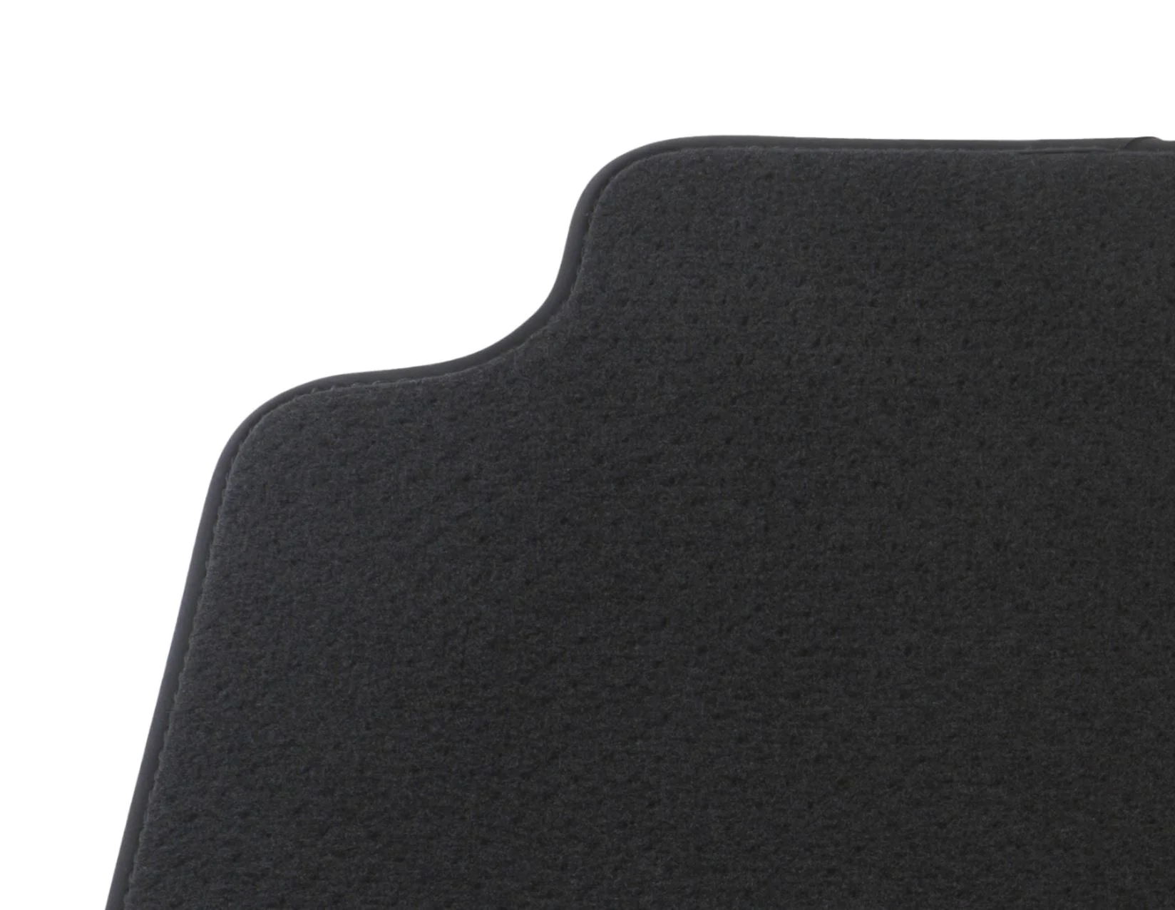 RANGER P703 DOUBLE CAB REAR CARPET FLOOR MATS CONTOURED BLACK WITH SERGE FABRIC BINDING 2022-ONWARDS - Image 5
