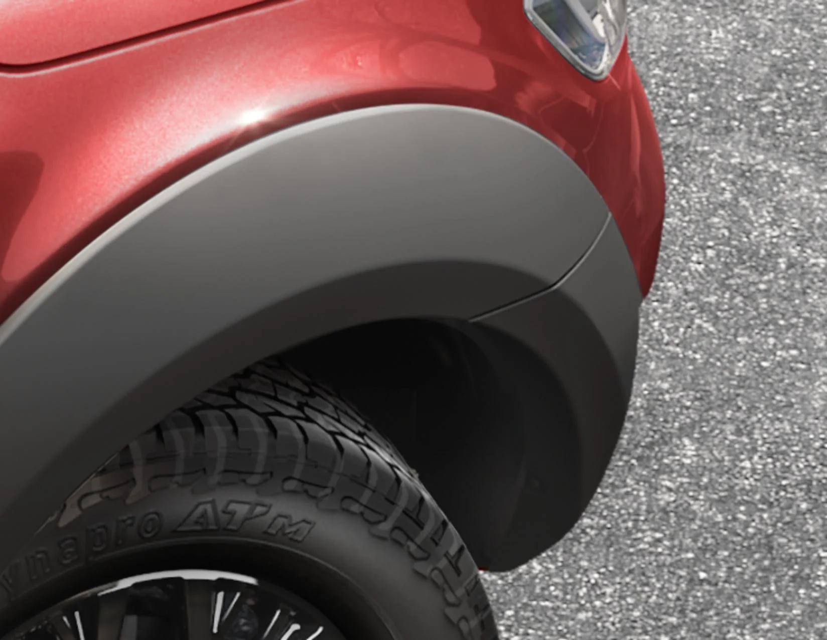 FORD RANGER 02/2019-06/2022 EGR* WHEEL ARCH EXTENSION FRONT AND REAR,MATTE BLACK - Image 3