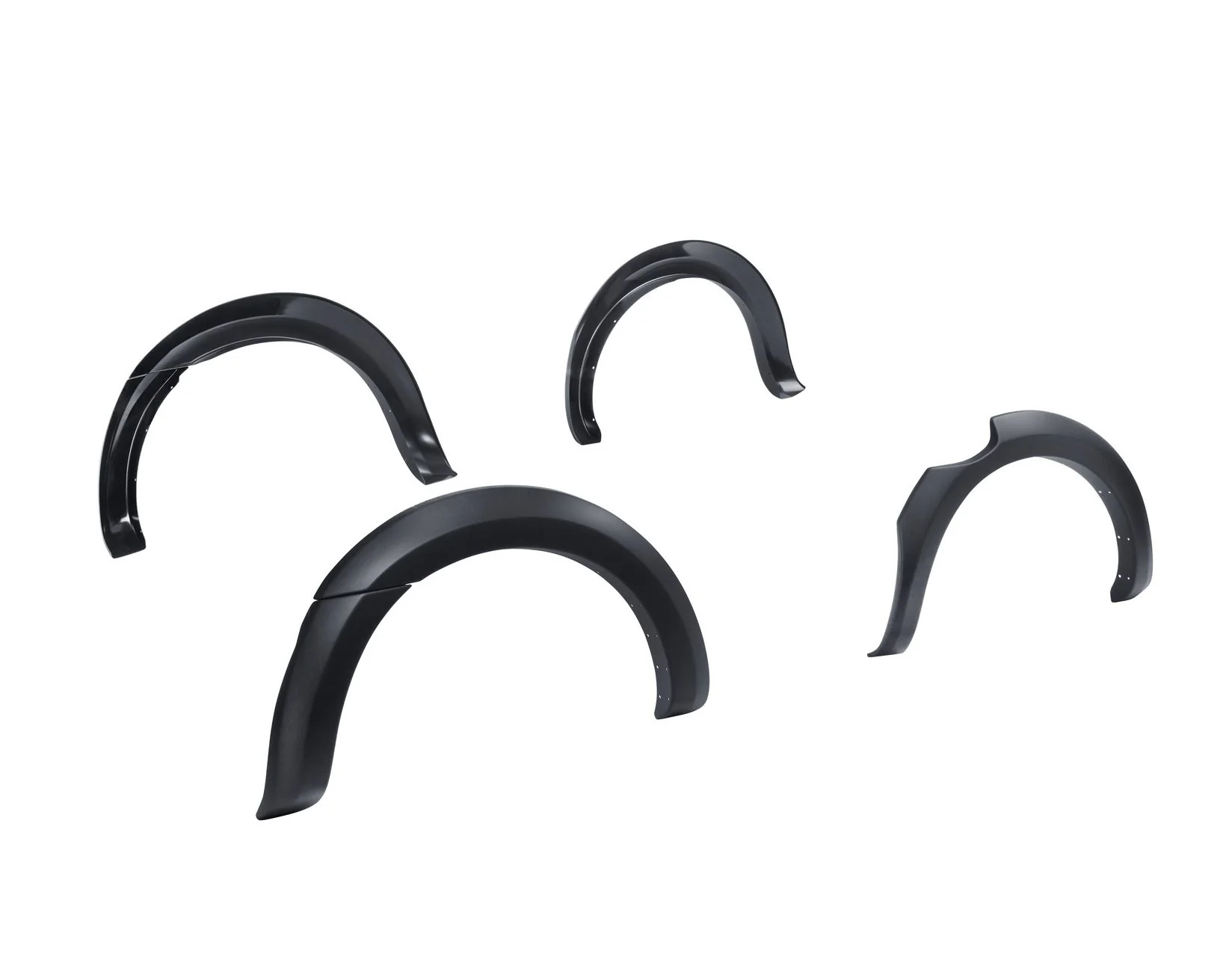 FORD RANGER 02/2019-06/2022 EGR* WHEEL ARCH EXTENSION FRONT AND REAR,MATTE BLACK - Image 5