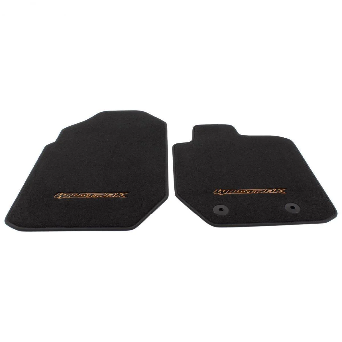 RANGER TKE FRONT VELOUR CARPET FLOOR MATS CONTOURED BLACK 2019-2021 - Image 4