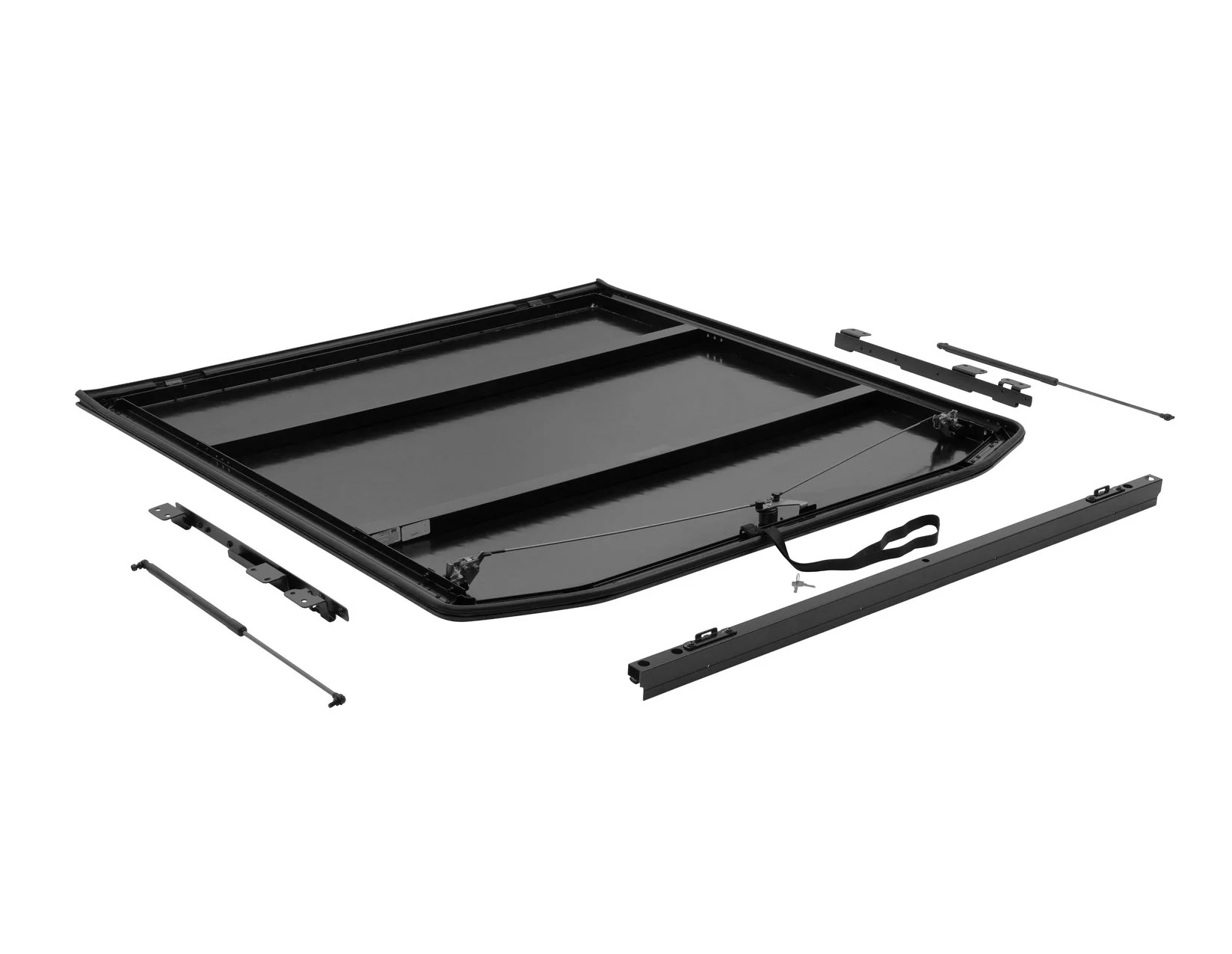 RANGER FROM 06/2022 HARD TONNEAU COVER ALUMINIUM - Image 5