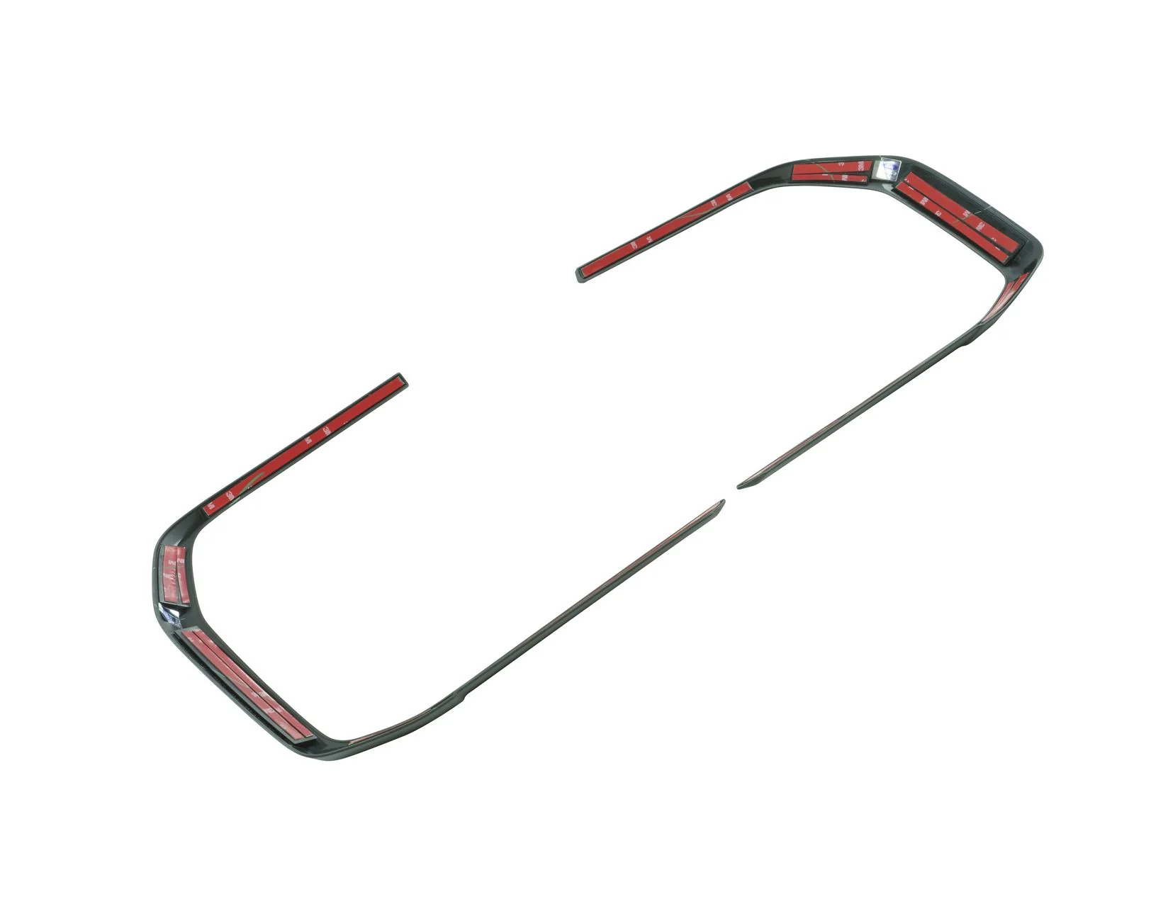 RANGER FROM 06/2022 HEADLAMP COVER KIT MATT BLACK SURROUND - Image 4