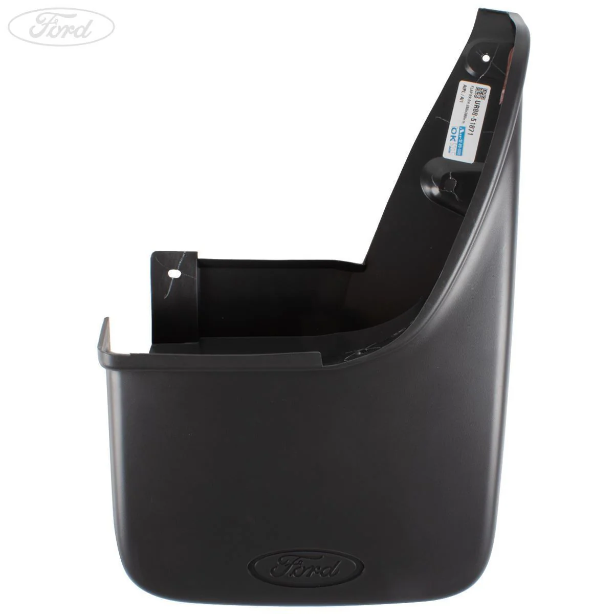RANGER MK2 MK3 REAR DRIVER SIDE MUD FLAP SINGLE BLACK 2WD 1998-2011 - Image 4