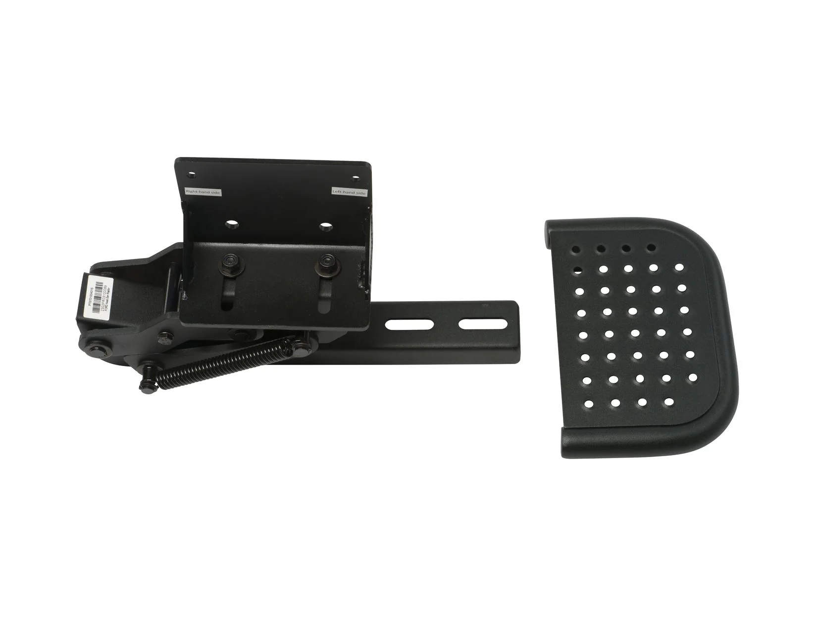RANGER FROM 06/2022 PICKUP ATTITUDE* RETRACTABLE STEP REAR,MATT BLACK - Image 4