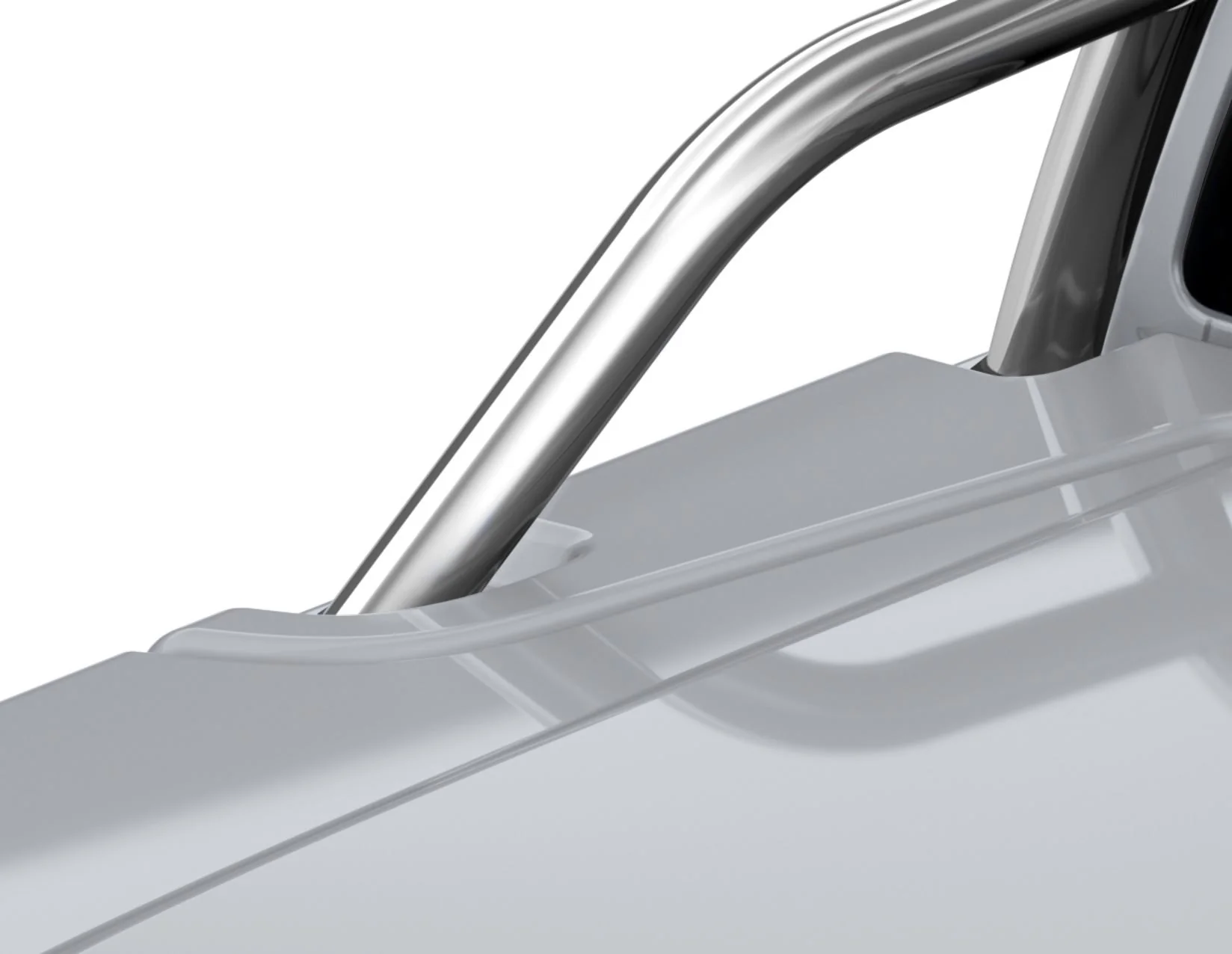 RANGER 02/2019-06/2022 HARD TONNEAU COVER MOONDUST SILVER - Image 2